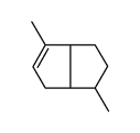 3,6-dimethyl-1,2,3,3a,4,6a-hexahydropentalene结构式