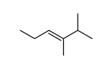 (E)-2,3 dimethyl 3-hexene Structure
