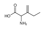 2-Amino-3-methylenpentansaeure Structure