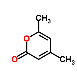 4,6-Dimethyl-2H-pyran-2-one Structure