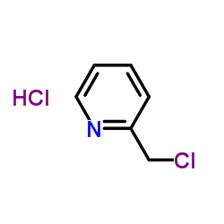 2-氯甲基吡啶盐酸盐结构式