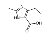 1H-Imidazole-4-carboxylicacid,5-ethyl-2-methyl-(9CI) structure