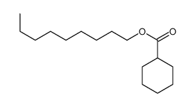 nonyl cyclohexanecarboxylate structure