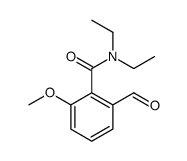 N,N-diethyl-2-formyl-6-methoxybenzamide Structure