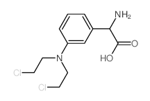 2-amino-2-[3-[bis(2-chloroethyl)amino]phenyl]acetic acid picture
