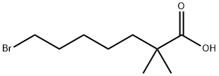 Heptanoic acid, 7-bromo-2,2-dimethyl- picture