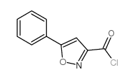 5-苯基异噁唑-3-羰酰氯结构式