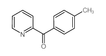 (4-methylphenyl) 2-pyridyl ketone结构式