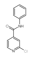 2-CHLORO-N-PHENYLISONICOTINAMIDE Structure