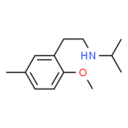 Phenethylamine, N-isopropyl-2-methoxy-5-methyl- (8CI) picture