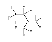 1,1,2,2,2-pentafluoro-N,N-bis(trifluoromethyl)ethanamine Structure