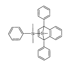 9-(dimethyl(phenyl)silyl)-9-methyl-1,4-diphenyl-1,4-dihydro-1,4-silanonaphthalene结构式