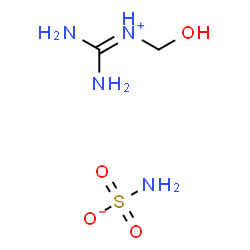 (hydroxymethyl)guanidinium sulphamate structure