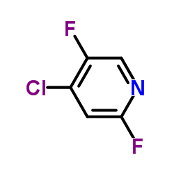 2,5-Difluoro-4-chloropyridine Structure