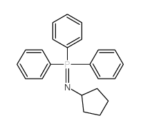 Cyclopentanamine,N-(triphenylphosphoranylidene)-结构式