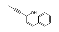 1-phenylhex-1-en-4-yn-3-ol结构式