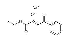 ethyl benzoylpyruvate, sodium salt结构式