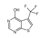 5-(Trifluoromethyl)-3H-thieno[2,3-d]pyrimidin-4-one结构式