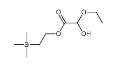 2-trimethylsilylethyl 2-ethoxy-2-hydroxyacetate结构式