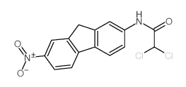 2,2-dichloro-N-(7-nitro-9H-fluoren-2-yl)acetamide结构式