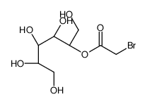 D-glucitol 2-(bromoacetate) Structure