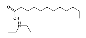 lauric acid, compound with diethylamine (1:1) Structure