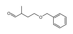 4-Benzyloxy-2-methylbutanal Structure