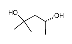 (R)-(-)-2-Methyl-2,4-pentanediol Structure