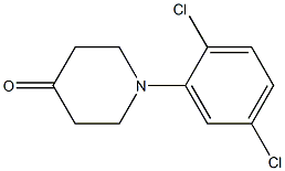 1-(2,5-dichlorophenyl)piperidin-4-one Structure