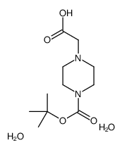 2-(4-(叔丁氧基羰基)哌嗪-1-基)乙酸二水合物图片