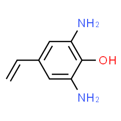 Phenol, 2,6-diamino-4-ethenyl- (9CI) structure