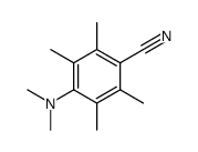 4-(dimethylamino)-2,3,5,6-tetramethylbenzonitrile Structure