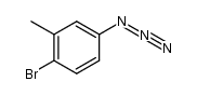 4-azido-1-bromo-2-methylbenzene结构式