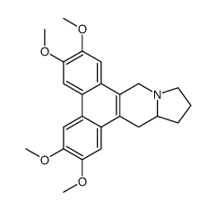 2,3,6,7-Tetramethoxy-9,11,12,13,13a,14-hexahydrodibenzo[f,h]pyrro lo[1,2-b]isoquinoline结构式