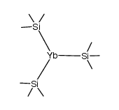 tris((trimethylsilyl)methyl)ytterbium Structure