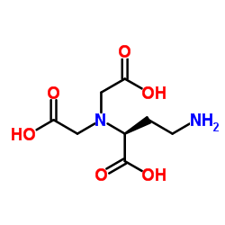 (2S)-4-Amino-2-[bis(carboxymethyl)amino]butanoic acid Structure