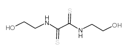 Ethanedithioamide,N1,N2-bis(2-hydroxyethyl)- Structure