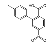 2-(4-methylphenyl)-4-nitrobenzoic acid结构式