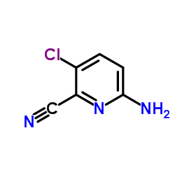 6-amino-3-chloro-pyridine-2-carbonitrile Structure