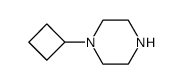 1-Cyclobutyl-piperazine Structure