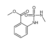 methyl 2-(methylsulfamoylamino)benzoate Structure
