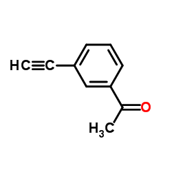 3-乙酰基苯基乙炔结构式