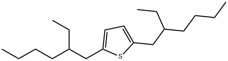 2,5-双(2-乙基己基)噻吩结构式