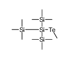 trimethyl-[methyltellanyl-bis(trimethylsilyl)silyl]silane结构式