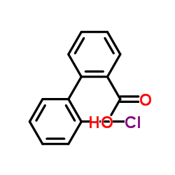 2'-氯联苯-2-甲酸结构式