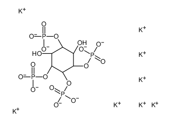 D-肌醇-1,3,4,5-四磷酸钾盐结构式