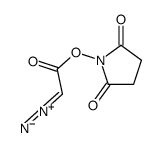 2-diazonio-1-(2,5-dioxopyrrolidin-1-yl)oxyethenolate Structure
