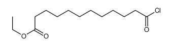 12-Chloro-12-oxododecanoic acid ethyl ester Structure