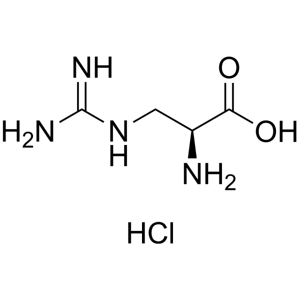 3-胍基-L-丙氨酸盐酸盐图片