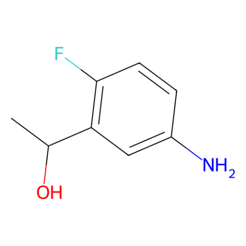 Benzenemethanol, 5-amino-2-fluoro-alpha-methyl- (9CI)结构式